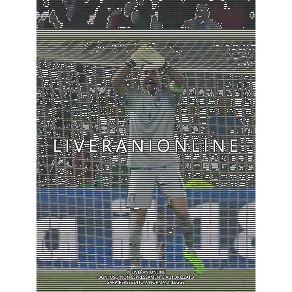 24-3-2017 Palermo : italia - albania qualificazioni mondiali 2018 Nella foto: buffon gianluigi GIUSEPPE SERGI/AG ALDO LIVERANI SAS 
