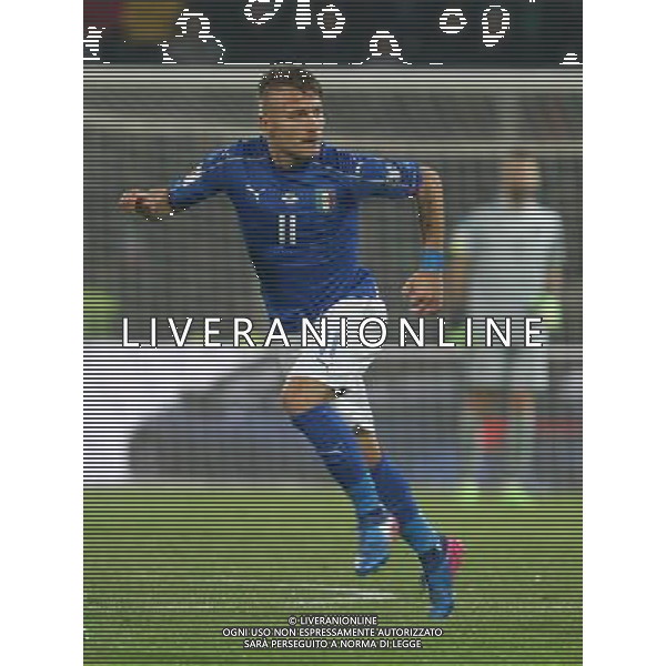 24-3-2017 Palermo : italia - albania qualificazioni mondiali 2018 Nella foto: immobile ciro GIUSEPPE SERGI/AG ALDO LIVERANI SAS 