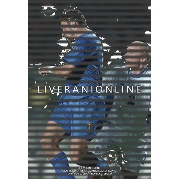 Italia - Islanda Amichevole 30/03/2005 nella foto antonio langella e sigurdsson ph luzzani/agenzia aldo liverani