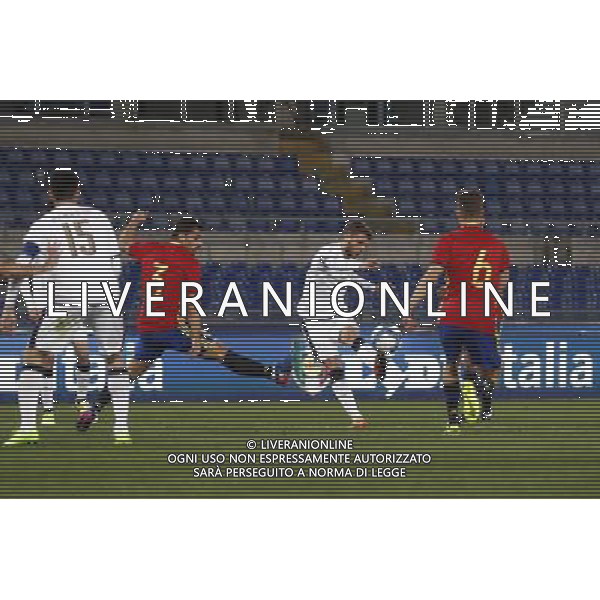 Amichevole Italia - Spagna Nazionale under 21 27/03/2017 nella foto:Berardi Domenico (Sassuolo) Â©Claudio Zamagni/Agenzia Aldo Liverani Berardi Domenico (Sassuolo) during international friendly soccer match between Italy and Spain under 21 at Rome Olympic Stadium on March 27 2017 photo credit by Claudio Zamagni/Aldo Liverani Photo Agency / AGENZIA ALDO LIVERANI SAS
