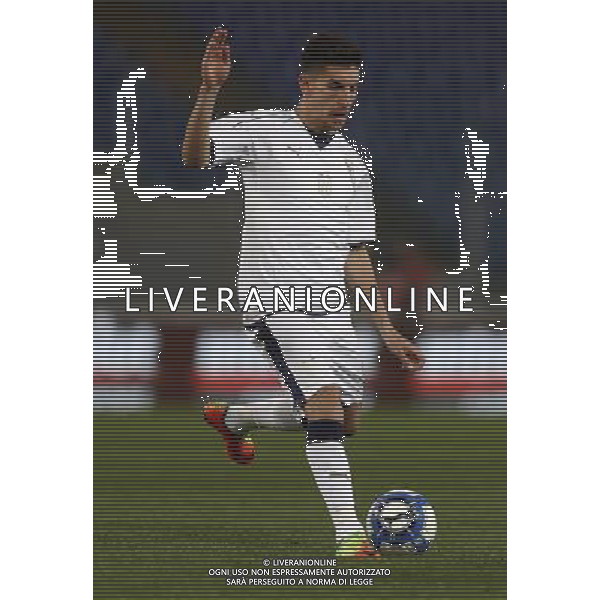 Amichevole Italia - Spagna Nazionale under 21 27/03/2017 nella foto:Pellegrini Lorenzo (Sassuolo) Â©Claudio Zamagni/Agenzia Aldo Liverani Pellegrini Lorenzo (Sassuolo) during international friendly soccer match between Italy and Spain under 21 at Rome Olympic Stadium on March 27 2017 photo credit by Claudio Zamagni/Aldo Liverani Photo Agency / AGENZIA ALDO LIVERANI SAS