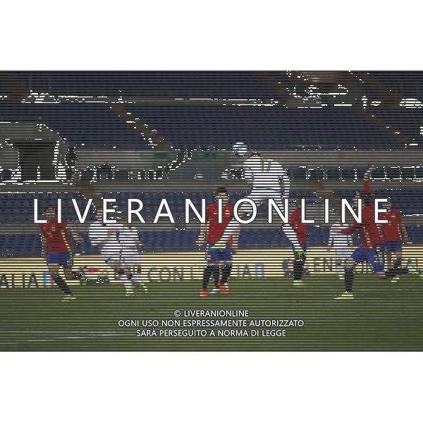 Amichevole Italia - Spagna Nazionale under 21 27/03/2017 nella foto:Favilli Andrea (Ascoli) Â©Claudio Zamagni/Agenzia Aldo Liverani Favilli Andrea (Ascoli) during international friendly soccer match between Italy and Spain under 21 at Rome Olympic Stadium on March 27 2017 photo credit by Claudio Zamagni/Aldo Liverani Photo Agency / AGENZIA ALDO LIVERANI SAS