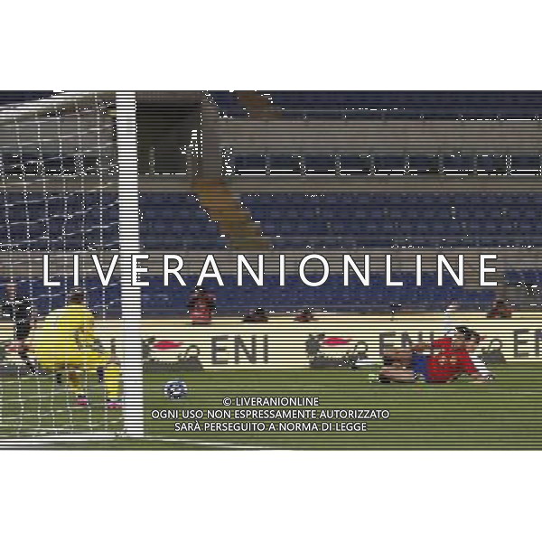 Amichevole Italia - Spagna Nazionale under 21 27/03/2017 nella foto: Lopez Pau ©Claudio Zamagni/Agenzia Aldo Liverani Lopez Pau saves during international friendly soccer match between Italy and Spain under 21 at Rome Olympic Stadium on March 27 2017 photo credit by Claudio Zamagni/Aldo Liverani Photo Agency