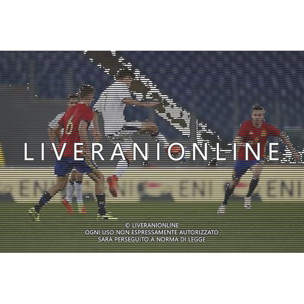 Amichevole Italia - Spagna Nazionale under 21 27/03/2017 nella foto: Verre Valerio (Pescara) ©Claudio Zamagni/Agenzia Aldo Liverani Verre Valerio (Pescara) during international friendly soccer match between Italy and Spain under 21 at Rome Olympic Stadium on March 27 2017 photo credit by Claudio Zamagni/Aldo Liverani Photo Agency