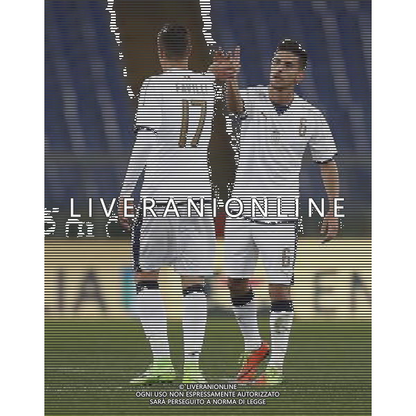 Amichevole Italia - Spagna Nazionale under 21 27/03/2017 nella foto: Pellegrini Lorenzo (Sassuolo) Favilli Andrea (Ascoli) ©Claudio Zamagni/Agenzia Aldo Liverani Pellegrini Lorenzo (Sassuolo) Favilli Andrea (Ascoli) during international friendly soccer match between Italy and Spain under 21 at Rome Olympic Stadium on March 27 2017 photo credit by Claudio Zamagni/Aldo Liverani Photo Agency