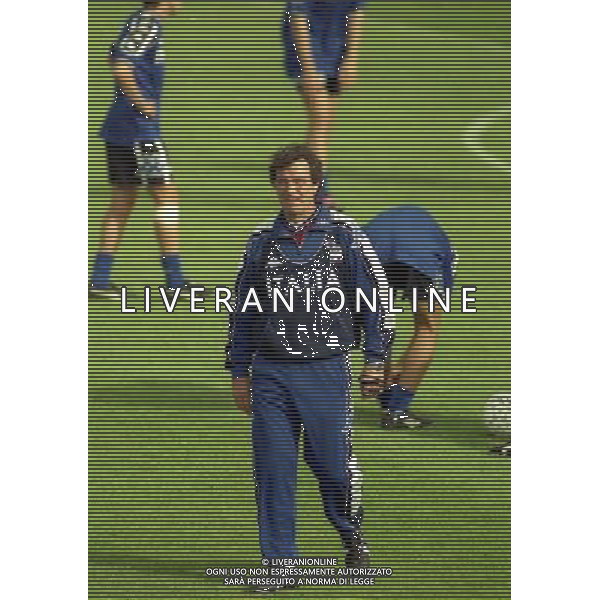 MAGGIO 1999 COVERCIANO RITIRO NAZIONALE ITALIANA NELLA FOTO DINO ZOFF AG ALDO LIVERANI SAS