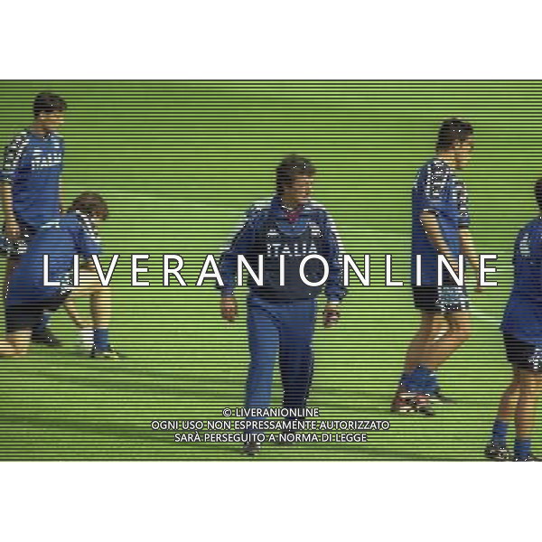 MAGGIO 1999 COVERCIANO RITIRO NAZIONALE ITALIANA NELLA FOTO DINO ZOFF AG ALDO LIVERANI SAS