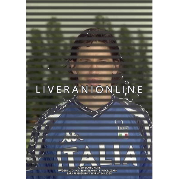 MAGGIO 1999 COVERCIANO RITIRO NAZIONALE ITALIANA NELLA FOTO DEMETRIO ALBERTINI AG ALDO LIVERANI SAS