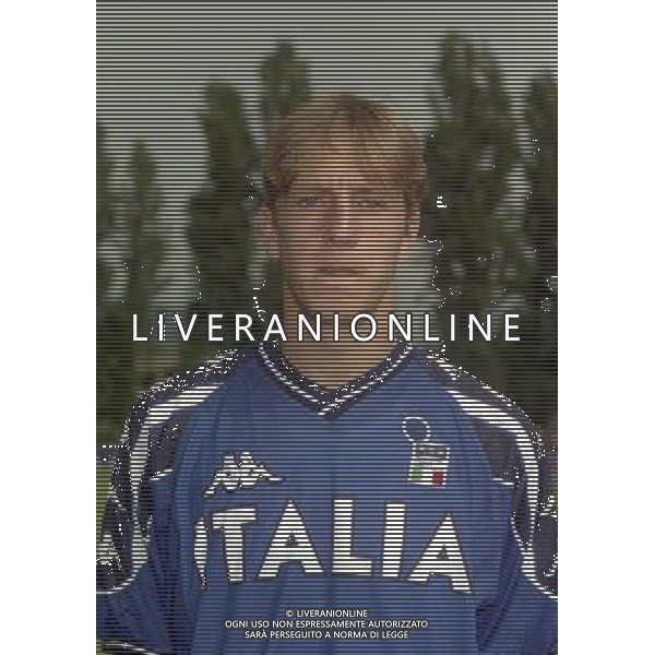 MAGGIO 1999 COVERCIANO RITIRO NAZIONALE ITALIANA NELLA FOTO MASSIMO AMBROSINI AG ALDO LIVERANI SAS