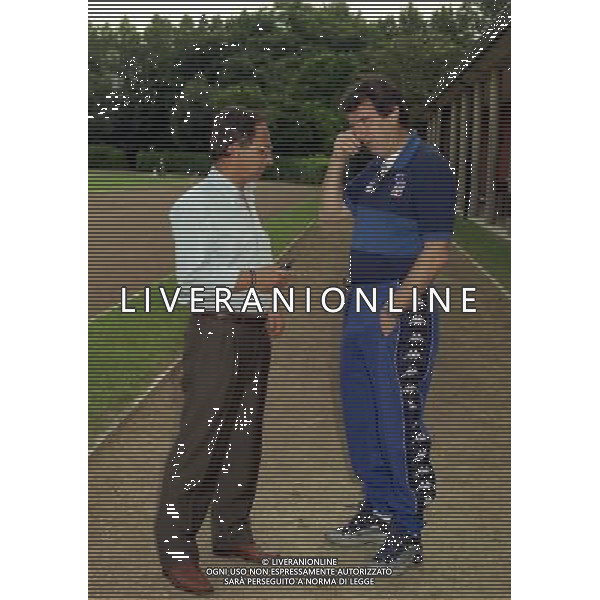MAGGIO 1999 COVERCIANO RITIRO NAZIONALE ITALIANA NELLA FOTO DINO ZOFF AG ALDO LIVERANI SAS