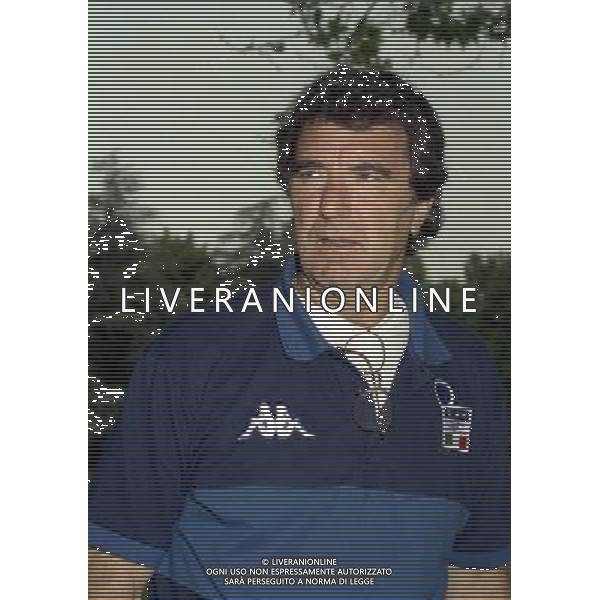 MAGGIO 1999 COVERCIANO RITIRO NAZIONALE ITALIANA NELLA FOTO DINO ZOFF AG ALDO LIVERANI SAS