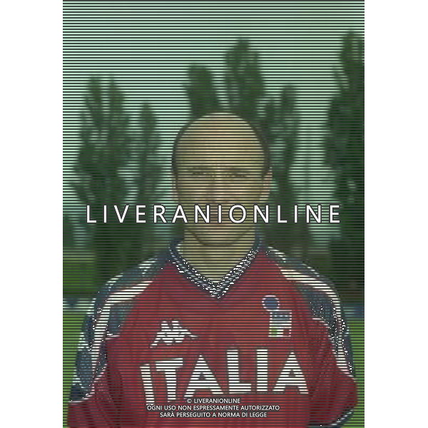 MAGGIO 1999 COVERCIANO RITIRO NAZIONALE ITALIANA NELLA FOTO FRANCESCO ROCCA AG ALDO LIVERANI SAS