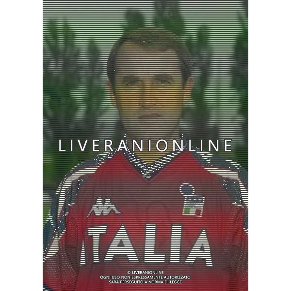MAGGIO 1999 COVERCIANO RITIRO NAZIONALE ITALIANA NELLA FOTO PIETRO GHEDIN AG ALDO LIVERANI SAS