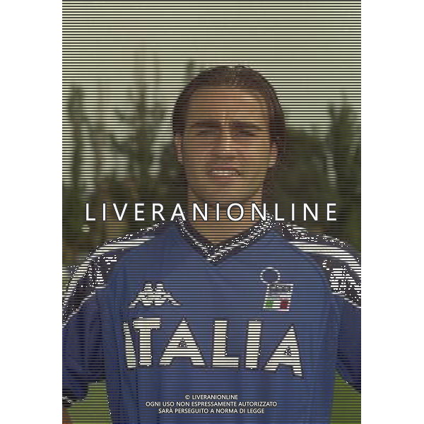 MAGGIO 1999 COVERCIANO RITIRO NAZIONALE ITALIANA NELLA FOTO FABIO CANNAVARO AG ALDO LIVERANI SAS