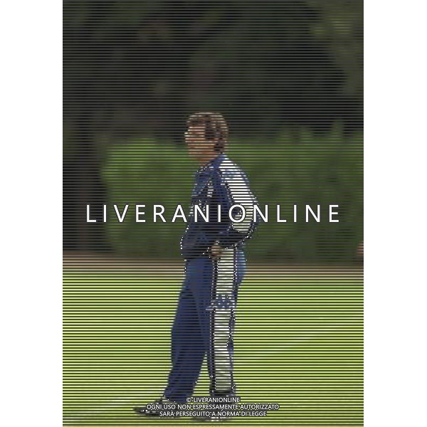 MAGGIO 1999 COVERCIANO RITIRO NAZIONALE ITALIANA NELLA FOTO DINO ZOFF AG ALDO LIVERANI SAS