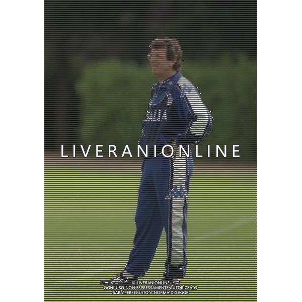 MAGGIO 1999 COVERCIANO RITIRO NAZIONALE ITALIANA NELLA FOTO DINO ZOFF AG ALDO LIVERANI SAS