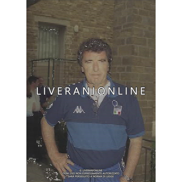 MAGGIO 1999 COVERCIANO RITIRO NAZIONALE ITALIANA NELLA FOTO DINO ZOFF AG ALDO LIVERANI SAS
