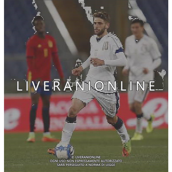 Amichevole Italia - Spagna Nazionale under 21 27/03/2017 nella foto:Berardi Domenico (Sassuolo) ©Claudio Zamagni/Agenzia Aldo Liverani Berardi Domenico (Sassuolo) during international friendly soccer match between Italy and Spain under 21 at Rome Olympic Stadium on March 27 2017 photo credit by Claudio Zamagni/Aldo Liverani Photo Agency