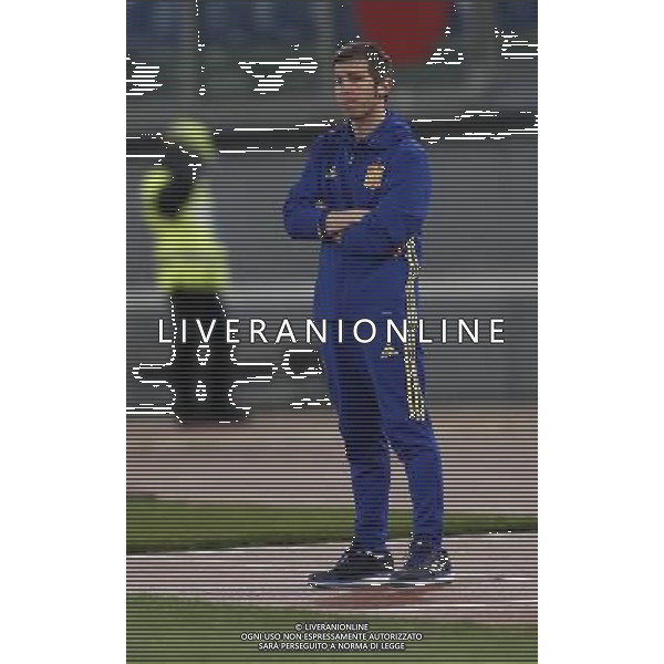 Amichevole Italia - Spagna Nazionale under 21 27/03/2017 nella foto: Albert Celades ©Claudio Zamagni/Agenzia Aldo Liverani Albert Celades during international friendly soccer match between Italy and Spain under 21 at Rome Olympic Stadium on March 27 2017 photo credit by Claudio Zamagni/Aldo Liverani Photo Agency