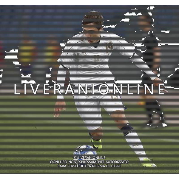 Amichevole Italia - Spagna Nazionale under 21 27/03/2017 nella foto: Chiesa Federico (Fiorentina) ©Claudio Zamagni/Agenzia Aldo Liverani Chiesa Federico (Fiorentina) during international friendly soccer match between Italy and Spain under 21 at Rome Olympic Stadium on March 27 2017 photo credit by Claudio Zamagni/Aldo Liverani Photo Agency