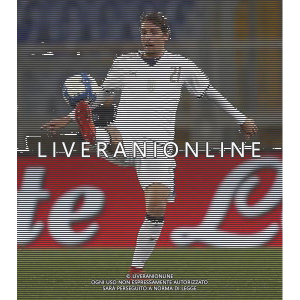Amichevole Italia - Spagna Nazionale under 21 27/03/2017 nella foto:Locatelli Manuel (Milan) ©Claudio Zamagni/Agenzia Aldo Liverani Locatelli Manuel (Milan) during international friendly soccer match between Italy and Spain under 21 at Rome Olympic Stadium on March 27 2017 photo credit by Claudio Zamagni/Aldo Liverani Photo Agency