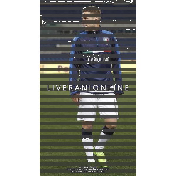 Amichevole Italia - Spagna Nazionale under 21 27/03/2017 nella foto: Ricci Federico (Sassuolo) ©Claudio Zamagni/Agenzia Aldo Liverani Ricci Federico (Sassuolo) during international friendly soccer match between Italy and Spain under 21 at Rome Olympic Stadium on March 27 2017 photo credit by Claudio Zamagni/Aldo Liverani Photo Agency