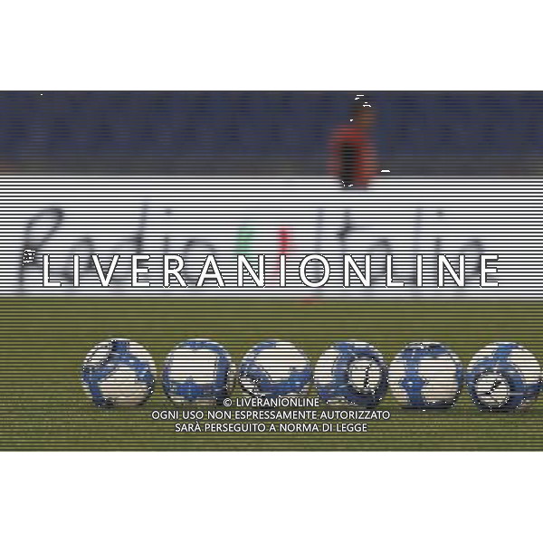 Amichevole Italia - Spagna Nazionale under 21 27/03/2017 nella foto: i palloni della nazionale ©Claudio Zamagni/Agenzia Aldo Liverani during international friendly soccer match between Italy and Spain under 21 at Rome Olympic Stadium on March 27 2017 photo credit by Claudio Zamagni/Aldo Liverani Photo Agency