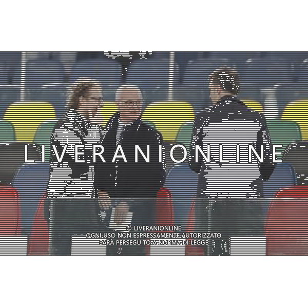 Amichevole Italia - Spagna Nazionale under 21 27/03/2017 nella foto: Claudio Ranieri Luca Lotti ©Claudio Zamagni/Agenzia Aldo Liverani Claudio Ranieri Luca Lotti during international friendly soccer match between Italy and Spain under 21 at Rome Olympic Stadium on March 27 2017 photo credit by Claudio Zamagni/Aldo Liverani Photo Agency