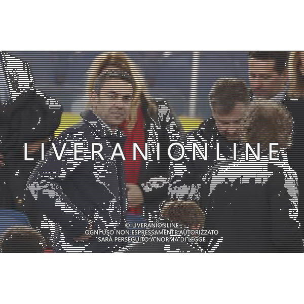 Amichevole Italia - Spagna Nazionale under 21 27/03/2017 nella foto: Alessandro Costacurta ©Claudio Zamagni/Agenzia Aldo Liverani Alessandro Costacurta during international friendly soccer match between Italy and Spain under 21 at Rome Olympic Stadium on March 27 2017 photo credit by Claudio Zamagni/Aldo Liverani Photo Agency