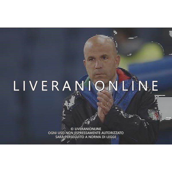 Amichevole Italia - Spagna Nazionale under 21 27/03/2017 nella foto: Luigi Di Biagio ©Claudio Zamagni/Agenzia Aldo Liverani Luigi Di Biagio during international friendly soccer match between Italy and Spain under 21 at Rome Olympic Stadium on March 27 2017 photo credit by Claudio Zamagni/Aldo Liverani Photo Agency