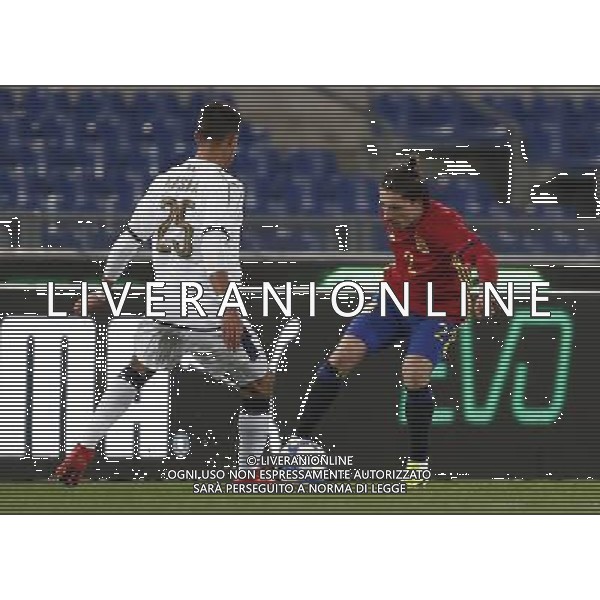 Amichevole Italia - Spagna Nazionale under 21 27/03/2017 nella foto: Ballerin HŽctor Masina Adam (Bologna) ©Claudio Zamagni/Agenzia Aldo Liverani Ballerin HŽctor Masina Adam (Bologna) during international friendly soccer match between Italy and Spain under 21 at Rome Olympic Stadium on March 27 2017 photo credit by Claudio Zamagni/Aldo Liverani Photo Agency
