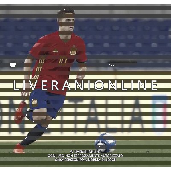Amichevole Italia - Spagna Nazionale under 21 27/03/2017 nella foto: Su‡rez Denis ©Claudio Zamagni/Agenzia Aldo Liverani Su‡rez Denis during international friendly soccer match between Italy and Spain under 21 at Rome Olympic Stadium on March 27 2017 photo credit by Claudio Zamagni/Aldo Liverani Photo Agency