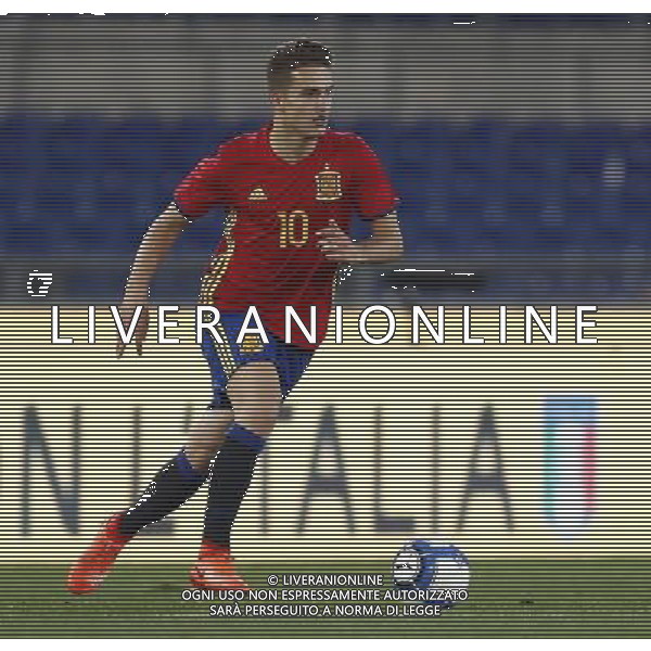 Amichevole Italia - Spagna Nazionale under 21 27/03/2017 nella foto: Su‡rez Denis ©Claudio Zamagni/Agenzia Aldo Liverani Su‡rez Denis during international friendly soccer match between Italy and Spain under 21 at Rome Olympic Stadium on March 27 2017 photo credit by Claudio Zamagni/Aldo Liverani Photo Agency