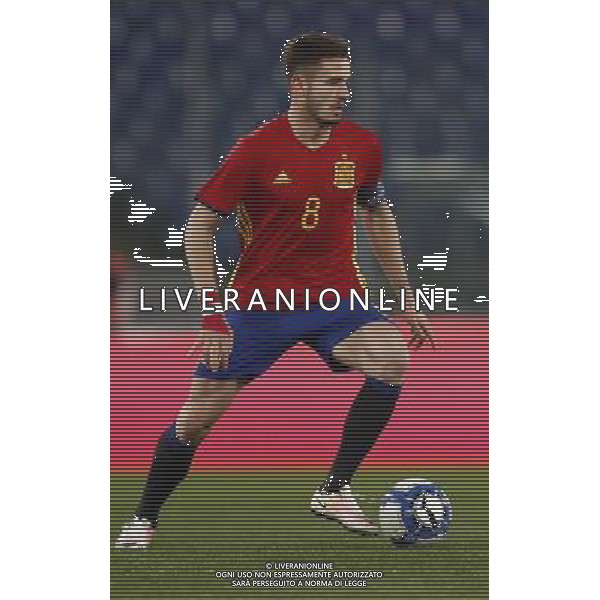 Amichevole Italia - Spagna Nazionale under 21 27/03/2017 nella foto: Niguez Saœl ©Claudio Zamagni/Agenzia Aldo Liverani Niguez Saœl during international friendly soccer match between Italy and Spain under 21 at Rome Olympic Stadium on March 27 2017 photo credit by Claudio Zamagni/Aldo Liverani Photo Agency