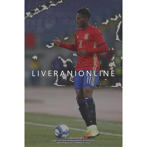 Amichevole Italia - Spagna Nazionale under 21 27/03/2017 nella foto: Williams Inaki ©Claudio Zamagni/Agenzia Aldo Liverani Williams Inaki during international friendly soccer match between Italy and Spain under 21 at Rome Olympic Stadium on March 27 2017 photo credit by Claudio Zamagni/Aldo Liverani Photo Agency
