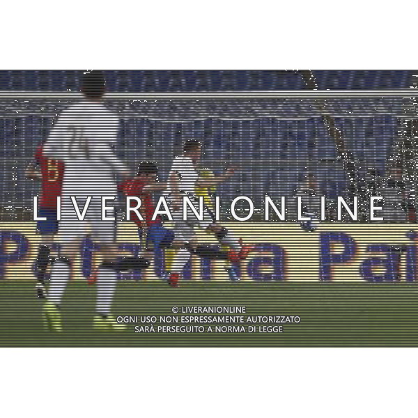 Amichevole Italia - Spagna Nazionale under 21 27/03/2017 nella foto: Cerri Alberto (Pescara) ©Claudio Zamagni/Agenzia Aldo Liverani Cerri Alberto (Pescara) during international friendly soccer match between Italy and Spain under 21 at Rome Olympic Stadium on March 27 2017 photo credit by Claudio Zamagni/Aldo Liverani Photo Agency