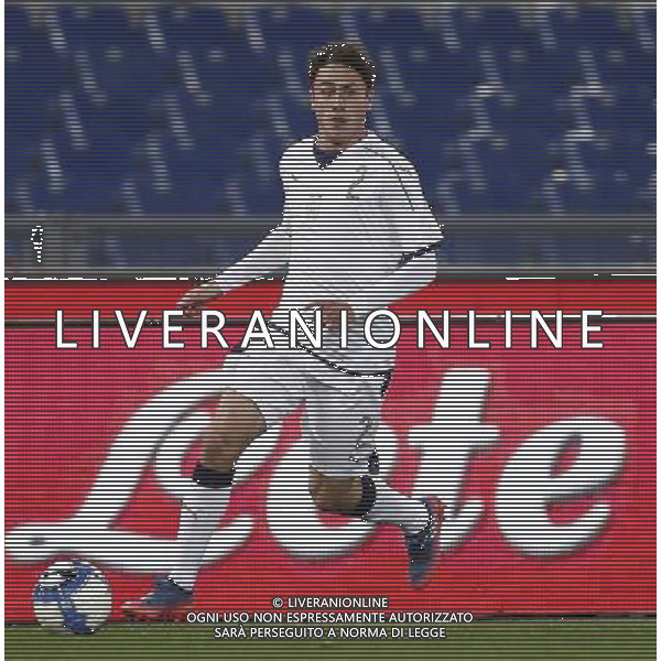 Amichevole Italia - Spagna Nazionale under 21 27/03/2017 nella foto: Calabria Davide (Milan) ©Claudio Zamagni/Agenzia Aldo Liverani Calabria Davide (Milan) during international friendly soccer match between Italy and Spain under 21 at Rome Olympic Stadium on March 27 2017 photo credit by Claudio Zamagni/Aldo Liverani Photo Agency