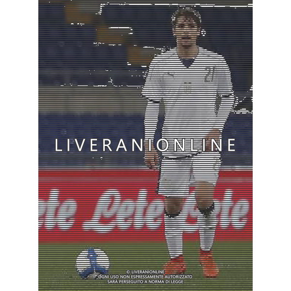 Amichevole Italia - Spagna Nazionale under 21 27/03/2017 nella foto: Locatelli Manuel (Milan) ©Claudio Zamagni/Agenzia Aldo Liverani Locatelli Manuel (Milan) during international friendly soccer match between Italy and Spain under 21 at Rome Olympic Stadium on March 27 2017 photo credit by Claudio Zamagni/Aldo Liverani Photo Agency