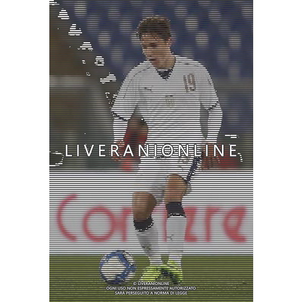 Amichevole Italia - Spagna Nazionale under 21 27/03/2017 nella foto: Chiesa Federico (Fiorentina) ©Claudio Zamagni/Agenzia Aldo Liverani Chiesa Federico (Fiorentina) during international friendly soccer match between Italy and Spain under 21 at Rome Olympic Stadium on March 27 2017 photo credit by Claudio Zamagni/Aldo Liverani Photo Agency