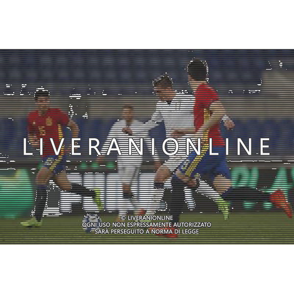 Amichevole Italia - Spagna Nazionale under 21 27/03/2017 nella foto: Favilli Andrea (Ascoli) ©Claudio Zamagni/Agenzia Aldo Liverani Favilli Andrea (Ascoli) during international friendly soccer match between Italy and Spain under 21 at Rome Olympic Stadium on March 27 2017 photo credit by Claudio Zamagni/Aldo Liverani Photo Agency