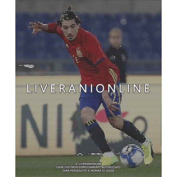 Amichevole Italia - Spagna Nazionale under 21 27/03/2017 nella foto: Ballerin HŽctor ©Claudio Zamagni/Agenzia Aldo Liverani Ballerin HŽctor during international friendly soccer match between Italy and Spain under 21 at Rome Olympic Stadium on March 27 2017 photo credit by Claudio Zamagni/Aldo Liverani Photo Agency