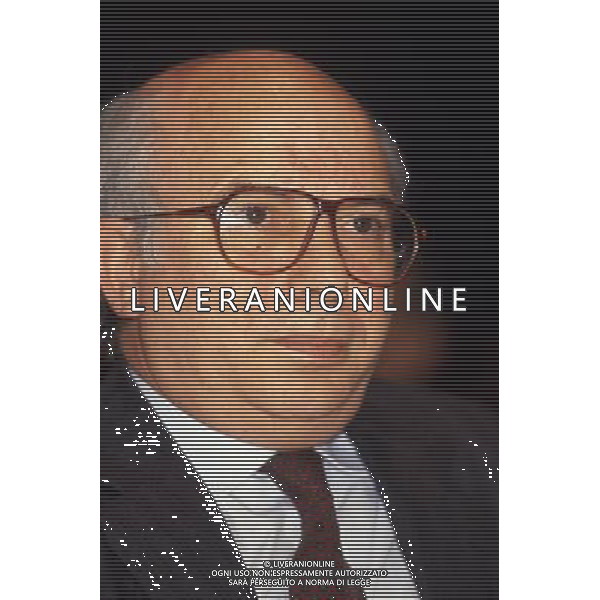 Paolo Cirino Pomicino politico italiano - Retrospettiva Â© ARCHIVIO / AGENZIA ALDO LIVERANI SAS