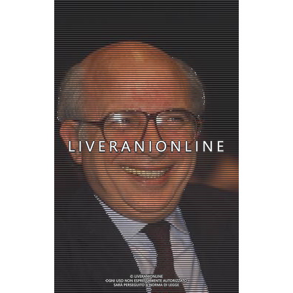 Paolo Cirino Pomicino politico italiano - Retrospettiva Â© ARCHIVIO / AGENZIA ALDO LIVERANI SAS