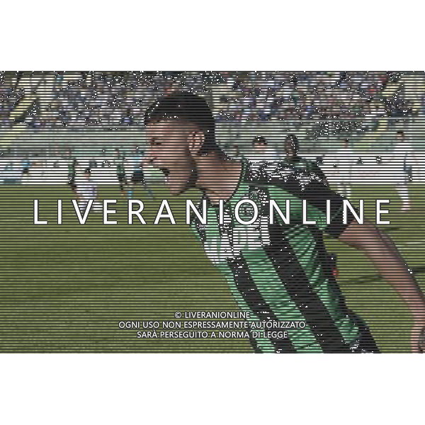 69Â° Viareggio Cup Coppa Carnevale Finale Viareggio - 29.03.2017 Sassuolo-Empoli Nella Foto:Esultanza Scamacca /Ag. Aldo Liverani