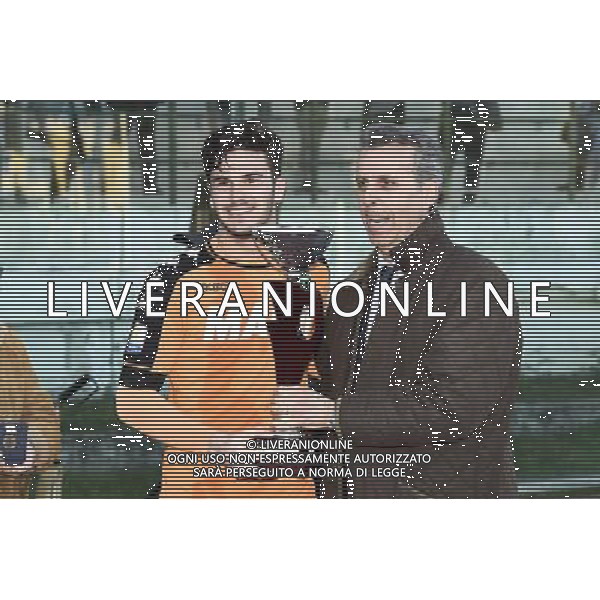 69Â° Viareggio Cup Coppa Carnevale Finale Viareggio - 29.03.2017 Sassuolo-Empoli Nella Foto:Costa premiato /Ag. Aldo Liverani