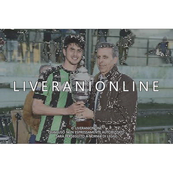 69Â° Viareggio Cup Coppa Carnevale Finale Viareggio - 29.03.2017 Sassuolo-Empoli Nella Foto:Ravanelli premiato /Ag. Aldo Liverani