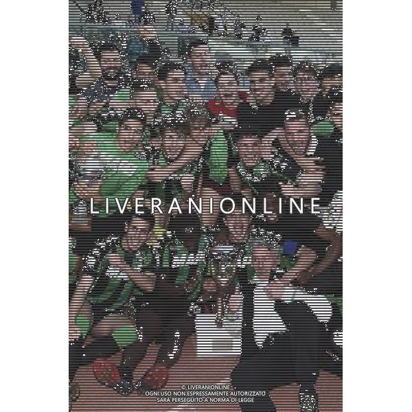 69Â° Viareggio Cup Coppa Carnevale Finale Viareggio - 29.03.2017 Sassuolo-Empoli Nella Foto:Esultanza dei giocatori del Sassuolo /Ag. Aldo Liverani