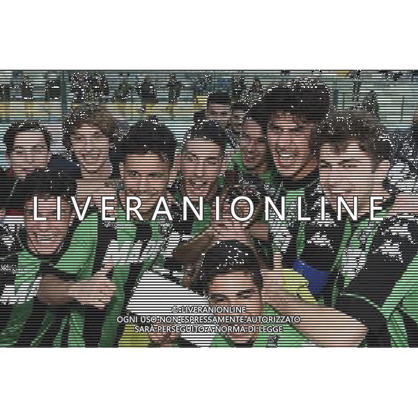 69Â° Viareggio Cup Coppa Carnevale Finale Viareggio - 29.03.2017 Sassuolo-Empoli Nella Foto:Esultanza dei giocatori del Sassuolo /Ag. Aldo Liverani