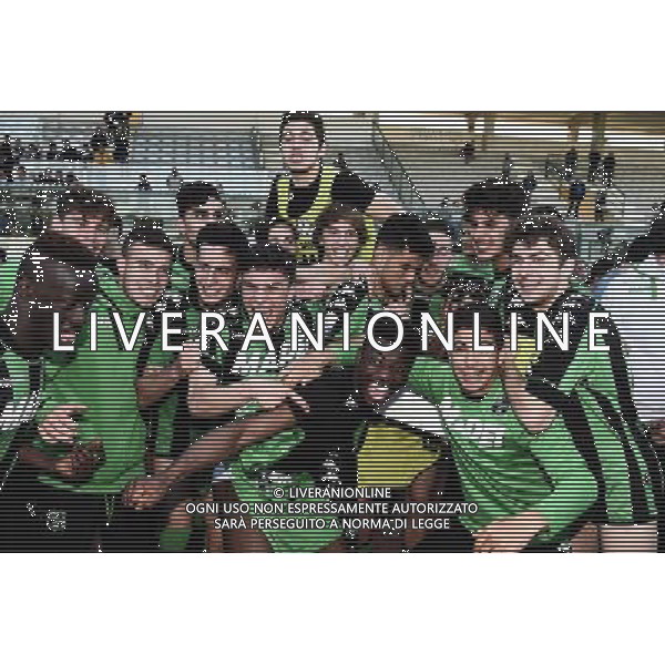 69Â° Viareggio Cup Coppa Carnevale Finale Viareggio - 29.03.2017 Sassuolo-Empoli Nella Foto:Esultanza dei giocatori del Sassuolo /Ag. Aldo Liverani