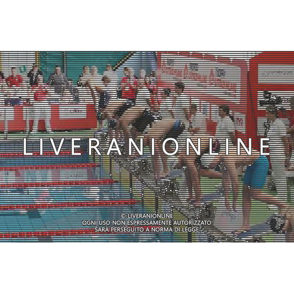 Milano ( MI ) 10/03/2017 7 Trofeo citta di Milano - - 100m Stile Libero Assoluti Maschili Nella foto: Vas.1 Filippo Magnini, vas.2 Alessandro Bori, vas.3 Ivano Vendrame, vas.4 Alessandro Miressi, vas.5 Apostolos Christou, vas.6 Marco Orsi, vas.7 Matteo Senor e vas.8 Michele La Trofa PH Lauro Montagnini